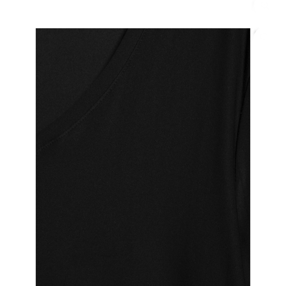 Maternity Black V-Neck Long Sleeve Blouse - Picture 5 of 6
